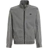 Adidas Originals Girls' Denim Track Top Junior, grå