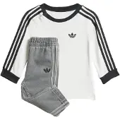 Adidas Originals Denim Long Sleeve Tee Set Barn, storlek 68 cm