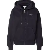 Calvin Klein Jeans Cotton Terry Monogram Zip Hoodie