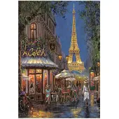 Ginza.se CLEMENTONI CB HQC Night of the Eiffel Café 500pcs