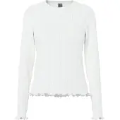 Pieces T-shirt vit