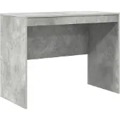 vidaXL Skrivbord Betonggrå 100 x 50 x 76 cm
