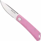 Real Steel Luna Lite 7040 Satin D2, Pink G10, pocket knife