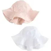 Next Hatt ljusrosa / vit