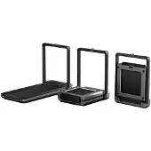 Kingsmith Walkingpad X23, 136 kg, 1 km/t, 16 km/t, Kalorier, Avstånd, Hastighet, Step counter, Tid, Grå, Silver, 220 V