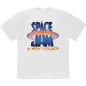 Ginza.se Space Jam: Unisex T-Shirt/Space Jam 2 Logo (White) (Large)