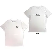 Ginza.se Blur: Unisex T-Shirt/Pocket Blur / Parklife (White) (Back Print) (X-Large)