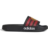 Adidas Pantolette 'Adilette' guldgul / röd / svart / vit