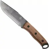 BeaverCraft Dusk BSH4_F, Black 1066, Walnut, bushcraft knife