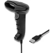 Qoltec 50868 Wireless Laser Scanner 1d 2d Black Streckkodsläsare