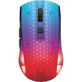 Deltaco DM320 Trådlös Ultralätt Datormus Gaming Semi-transparent RGB
