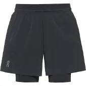 ON - Trail running-kläder dam - 3" Performance 2/1 Shorts W Black för Unisex - Storlek S - Svart