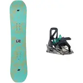 K2 Snowboard - Snowboardpaket - Paketen Lil Kat 2025 för UnisexUll - Blå