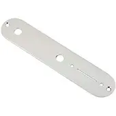 Fender Telecaster-kontrollplatta 2 Hål Krom