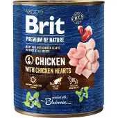 Brit Premium by Nature kyckling, hjärtan 6x800 g