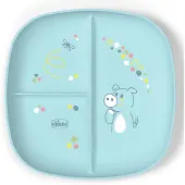 Chicco 00016003250000, Barntallrik, Blå, Pojke/flicka, 1 År, 168 g, 210 mm