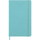 Moleskine Classic Hard 12M veckonotering stor akvamarin 2026