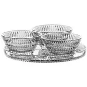 Nachtmann Ethno Serveringsset 4-pack - Serviser & Startset Kristallglas Klar