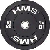 HMS plate BBR10 Stötfångare 10 kg svart (17-61-016)