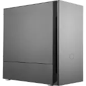 Cooler Master Silencio S400 - Tower - micro ATX - ingen strömförsörjning (ATX / PS/2) - svart - USB/ljud