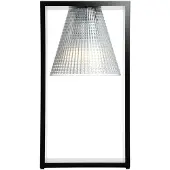 Kartell Bordslampa , Light-Air, Svart, Vardagsrum, Plast, Design