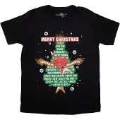 Ginza.se Tom Petty & The Heartbreakers: Unisex T-Shirt/Merry Christmas (Black) (Small)