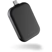 ZENS Singel Apple Airpods Laddare QI USB-C Stick Aluminium Svart