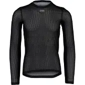POC Essential Layer Long Sleeve Tech Tee uranium black, S