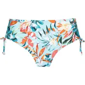Venice beach Sportbikiniunderdel ljusblå / grön / lax / mörkorange