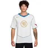Nike Tränings T-Shirt Dri-FIT T90 Energy Jersey - Vit/Italien Blå/Röd/Guld, storlek Small