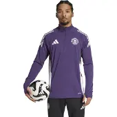 Adidas Manchester United Träningströja Tiro 25 - Aurora Plommon/Vit/Svart - , storlek X-Large