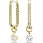 Swarovski Örhängen 'Constella' guld / transparent