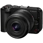 Canon EOS R50 V - Digitalkamera - spegellöst - 24.2 MP - APS-C - 4 K / 30 fps RF-S 14-30mm F4-6.3 IS STM PZ-objektiv - Wi-Fi, Bluetooth - svart