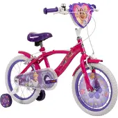 HUFFY Barncykel Disney Prinsessor 16 rosa 5-7 år