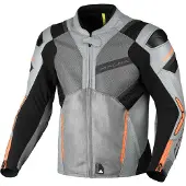 Macna Galvic perforerad motorcykel läder/textiljacka