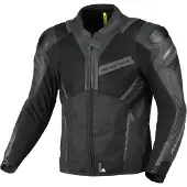 Macna Galvic perforerad motorcykel läder/textiljacka