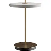 UMAGE Bordslampa , Asteria Move, dimbara, Grå, Vardagsrum, Metall, Design