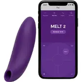 We-vibe Melt 2 - App-styrd luftvibrerande klitorisstimulator (lila)