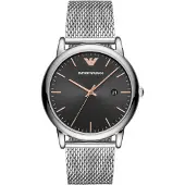 Giorgio Armani Armbandsur - - LUIGI AR11272 - Kvarts - Analog - Svart stål