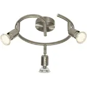 Brilliant Loona G28833/13 Tak-spotlights LED GU10 9 W Rostfritt stål