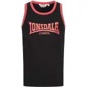 Lonsdale T-shirt 'Knockan' röd / svart