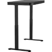 ActiveJet ET119S-CZ 120x60, Svart, 45 kg, 725 - 1225 mm, Trä, Rektangulär form, Stål