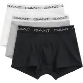 Gant Boxerhort Trunk 3-Pack vart Grå Vit torlek