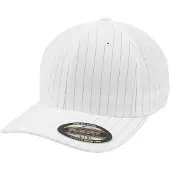 Flexfit Cap Pintripe Basic Vit L-XL Man