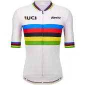 Santini Uci World Champion 2025 Korta ärmar Cykeltröja