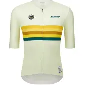 Santini Uci World Champion Australia 2025 Korta ärmar Cykeltröja