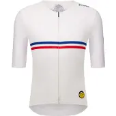 Santini Maillot Jaune Hautacam 2025 Korta ärmar Cykeltröja