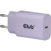 Club 3D CAC-3025 USB-laddare 30 W USB-C hane Power Delivery 3.0 Lila Inomhus USB Power Delivery (USB-PD)