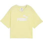 Puma Ess Relaxed Cropped T-shirt Med Korta ärmar