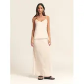 St MRLO Topp 'SHADOW CAMI' nude / ecru